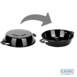 CADAC DOME/PAN - Pfanne und Deckel in einem - für SAFARI CHEF 30 (2...