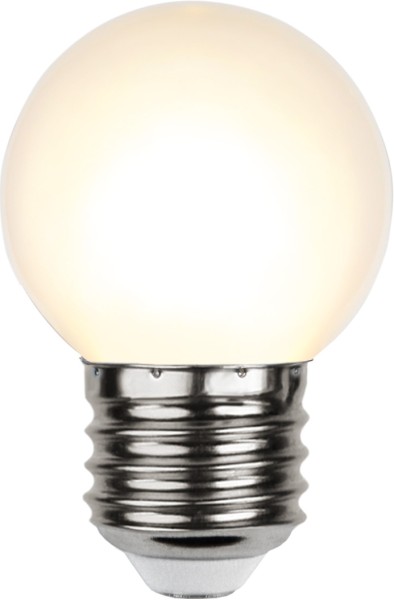 LED Leuchtmittel G45 - warmweiß 2700K - E27 - 1W