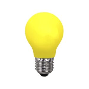 LED Leuchtmittel DEKOPARTY gelb - A55 - E27 - 0